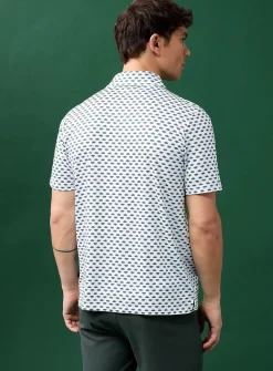 Small patterns golf polo