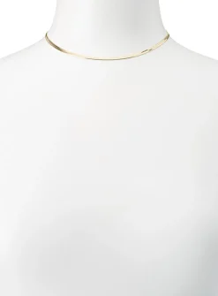 Snake-link chain necklace