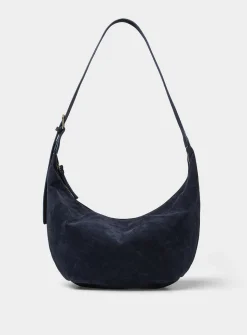Soft rounded hobo bag