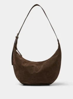 Soft rounded hobo bag