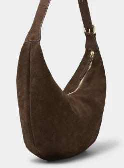 Soft rounded hobo bag