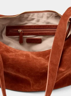 Soft rounded hobo bag