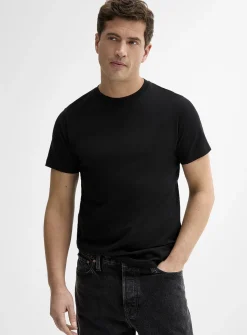 Solid 100% organic cotton T-shirt