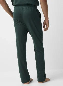 Solid brushed finish pyjama pant