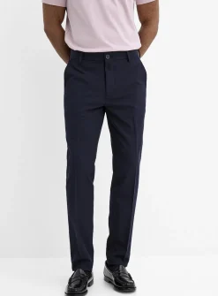 Solid comfort-waist pant