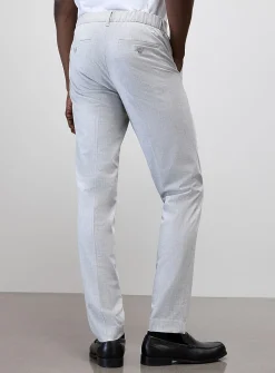 Solid comfort-waist pant