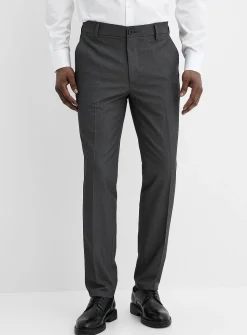 Solid comfort-waist pant