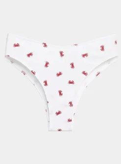 Solid high-cut cheeky panty