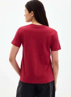 Solid organic cotton T-shirt