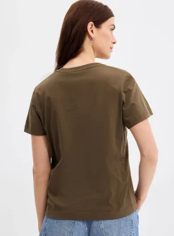 Solid organic cotton T-shirt