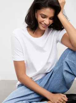 Solid organic cotton T-shirt
