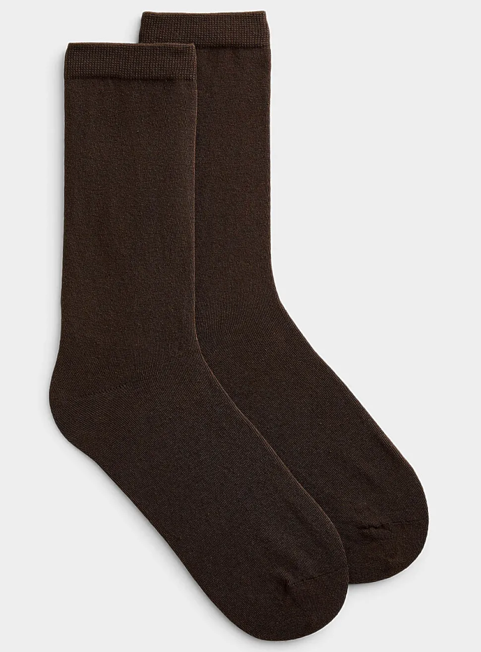 Solid stretch socks
