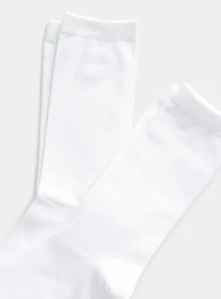 Solid stretch socks