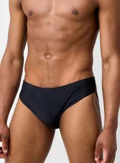 Solid swim brief