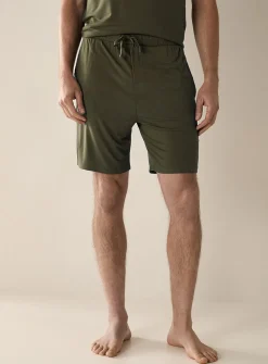 Solid TENCEL™ modal pyjama short