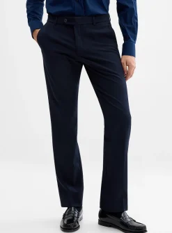 Solid twill comfort pant