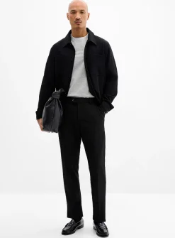 Solid twill comfort pant