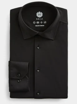 Solid ultra-stretch shirt