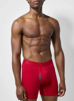 6" solid boxer briefs