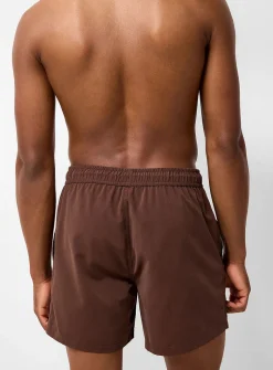 Solid-coloured swim short