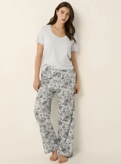 Soothing tone pattern pyjama pant