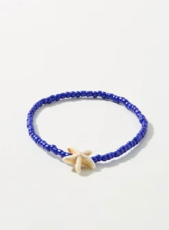 Starfish bead bracelet