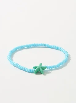 Starfish bead bracelet