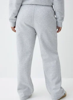 Straight-leg fleece pant