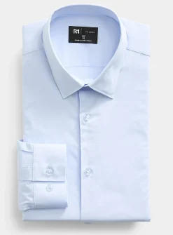 Stretch cotton shirt