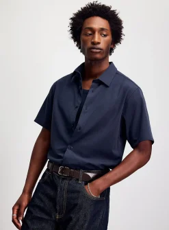 Stretch knit shirt