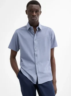 Stretch knit shirt