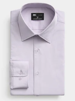 Stretch organic cotton shirt