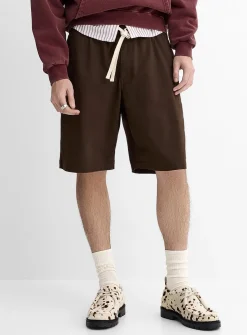 Stretch twill Bermudas
