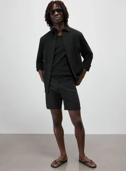 Stretch twill Bermudas