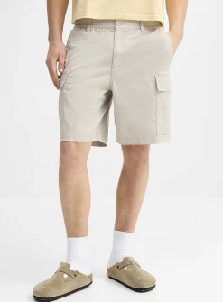 Stretch twill cargo Bermudas
