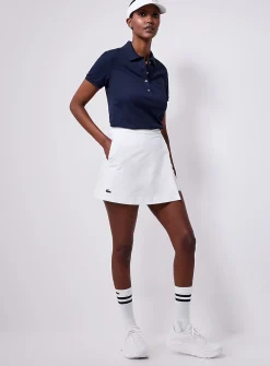 Stretch twill sporty skort