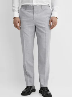 Stretch wool pant