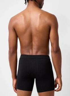 6" stretch ribbed boxer brief