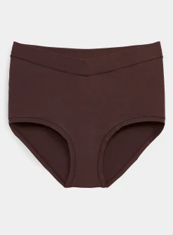 Stretchy V high-waist classic hipster