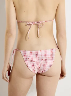 String high-cut cheeky bottom