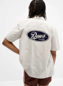 Striped mechanic shirt