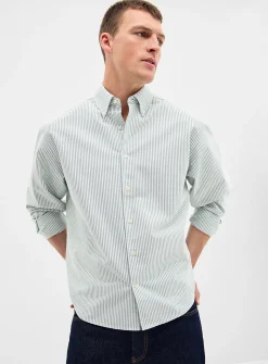 Striped Oxford shirt