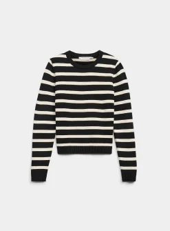 Striped soft sweater