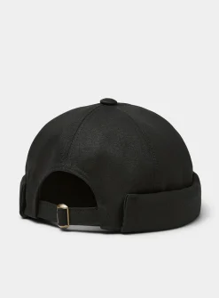 Structured twill Miki hat