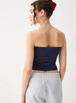 Summery double-layer tube top