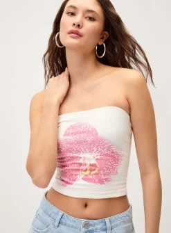Summery double-layer tube top