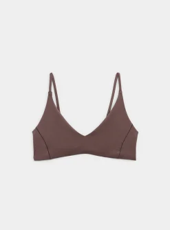 Sunday aquamarine V-neck bralette