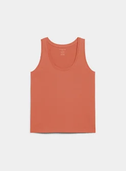 SUPIMA® cotton scoop-neck cami