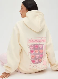 Take What You Need fleece hoodie