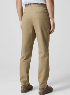 Tapered twill chinos